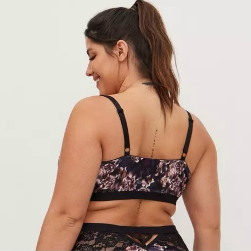 Torrid Lightly Lined Microfiber Bralette - image 2